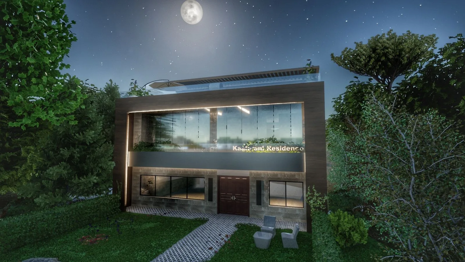 Kaafarani Residence — Night