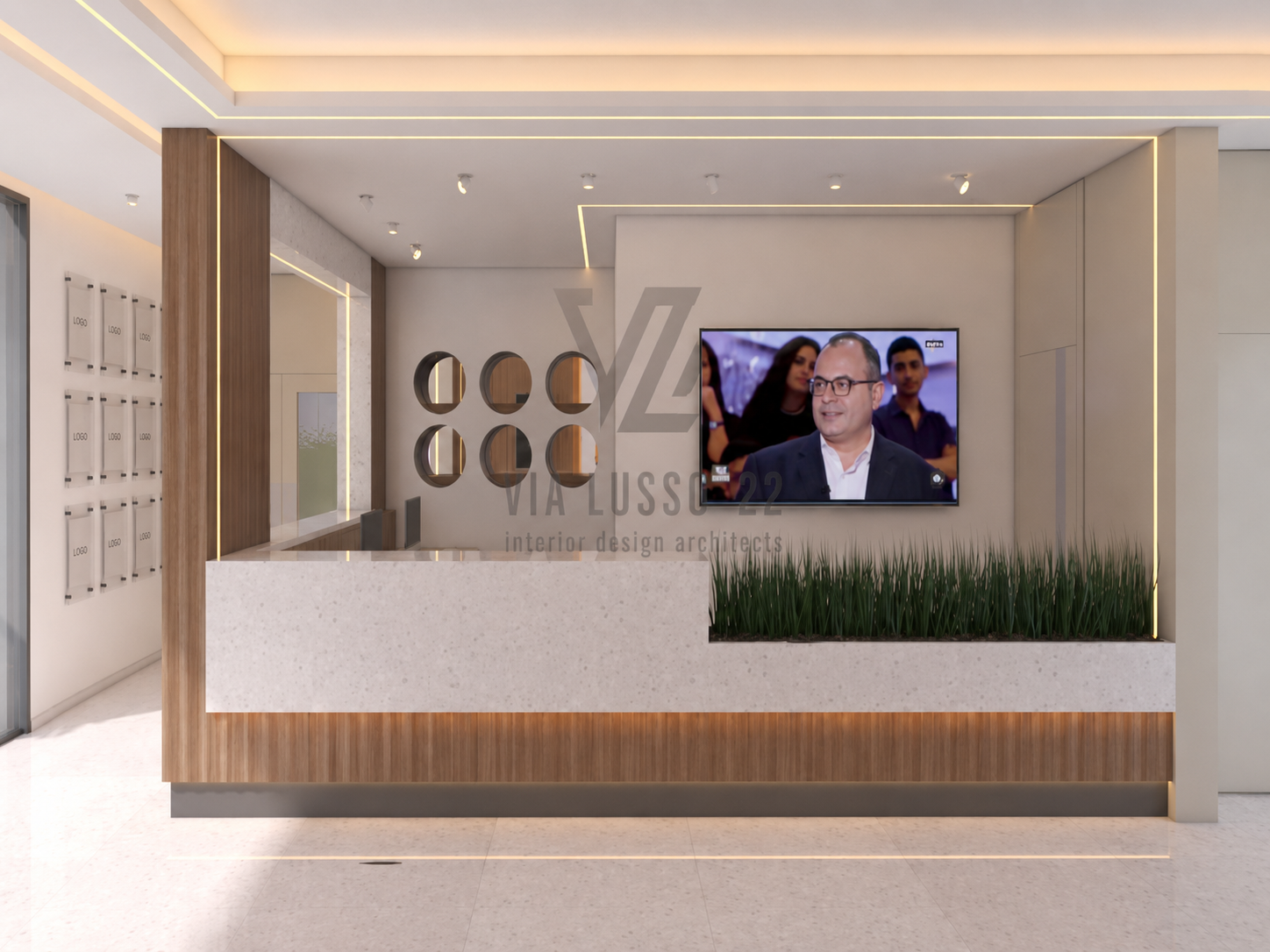 Lebanon Cancer Care Center — 3D Render